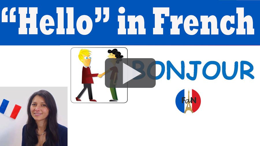 Hello in French